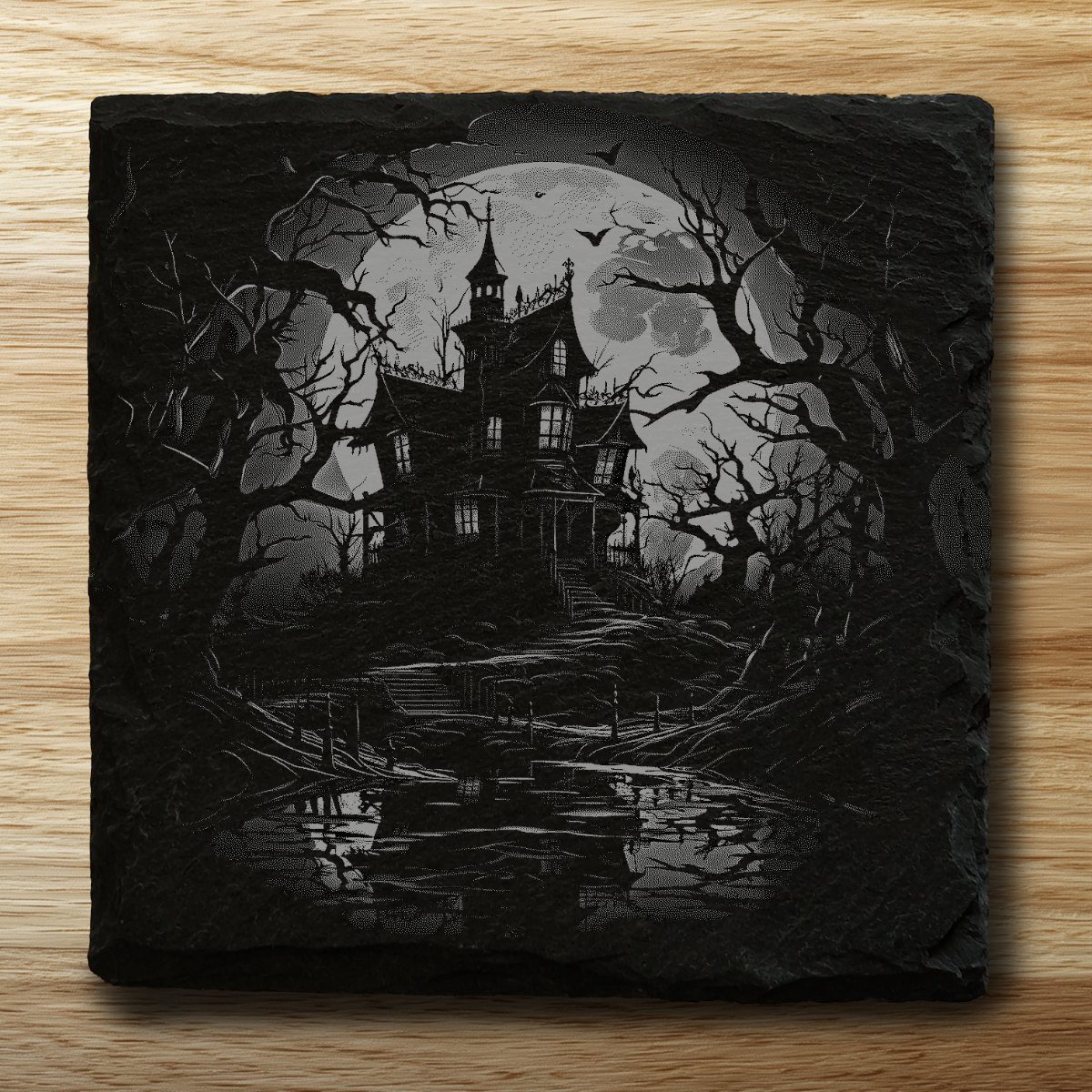 Halloween - Haunted House - square